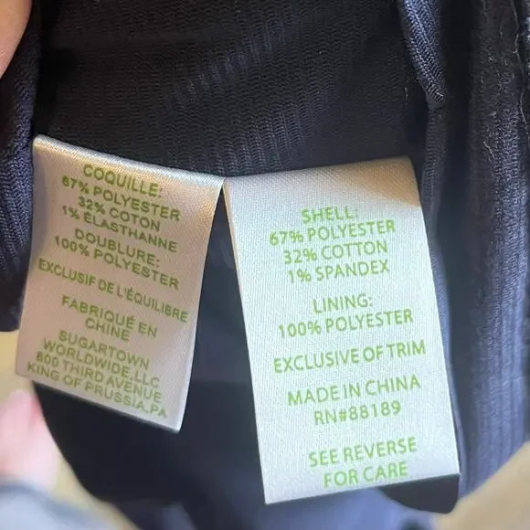 Lilly Pulitzer Callista Shift Dress High Collar True Navy L Coastal Preppy EUC! - Picture 8 of 9